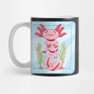 axolotl, axolotl pattern, salamander , salamander shirt, olm, pond newt, lizard , mexican salamander Mug